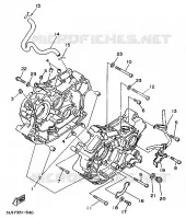 CRANKCASE for Yamaha XV250S 1997