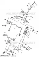 STEERING for Yamaha XV250S 1997