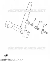 ALTERNATIVE FRONT FORK for Yamaha XV250S 1997