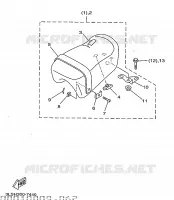 ALTERNATIVE SEAT for Yamaha XV250S 1997