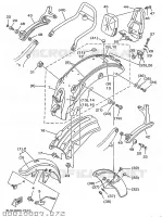 ALTERNATIVE FENDER for Yamaha XV250S 1997