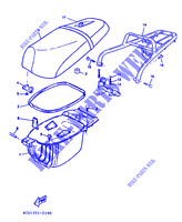SEAT / CARRIER for Yamaha YE80 1993
