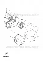 AIR SHROUD & FAN for Yamaha YN50 2008