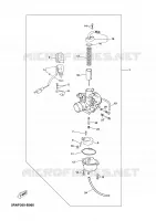 CARBURETOR for Yamaha YN50 2008