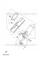 EXHAUST for Yamaha YN50 2008