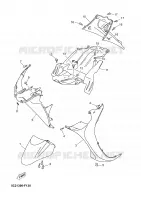 FENDER for Yamaha YN50 2008