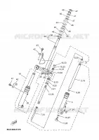 FRONT FORK for Yamaha YN50 2008
