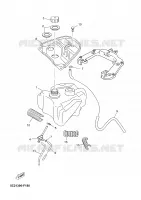 FUEL TANK for Yamaha YN50 2008