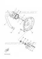 WATERPUMP / HOSES for Yamaha YQ50 2008