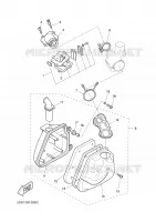 INTAKE for Yamaha YQ50 2008