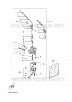 CARBURETOR 2 for Yamaha YQ50 2008