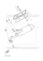 EXAUST 2 for Yamaha YQ50 2008