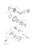 STARTER MOTOR for Yamaha YQ50 2008