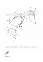 FRONT FENDER for Yamaha YQ50 2008