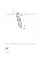 REAR SHOCK ABSORBER for Yamaha YQ50 2008
