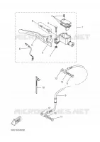 FRONT BRAKE MASTER CYLINDER for Yamaha YQ50 2008