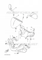 COVER 1 for Yamaha YQ50 2008
