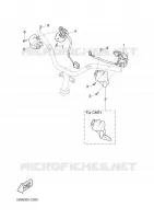 SWITCH / LEVER for Yamaha YQ50 2008