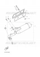 EXHAUST for Yamaha YQ50 2003