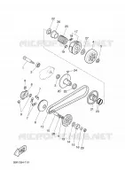 STARTER CLUTCH for Yamaha YQ50 2003