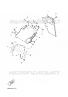 FRONT FENDER for Yamaha YQ50 2003