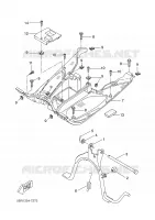 STAND / FOOTREST for Yamaha YQ50 2003