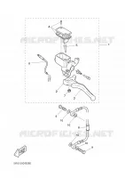 REAR BRAKE MASTER CYLINDER for Yamaha YQ50 2003